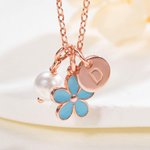 Custom Flower Girl Necklace