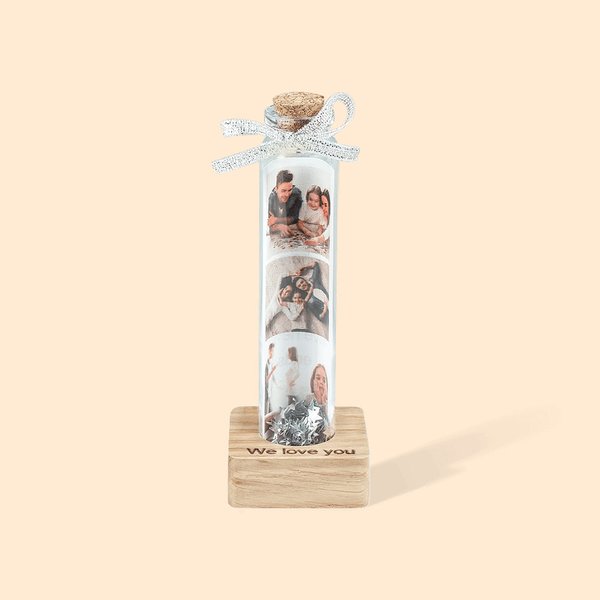 Message in a Bottle Glass Cork Decoration