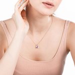 Custom Flower Girl Necklace