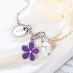 Custom Flower Girl Necklace