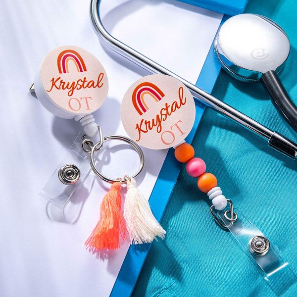 Rainbow Badge Scroll