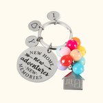 Llavero Globo Casa Nuevo Hogar Regalo de Bienvenida