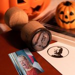 Anpassade unika fotoporträttstämplar