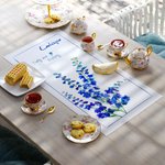 Birth Month Flower Tea Towel