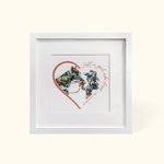Custom Horse and Girl Photo Print Frame Horse Lover Gift