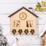 Personalized Wall Key Holder Entryway Organizer