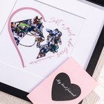 Custom Horse and Girl Photo Print Frame Horse Lover Gift