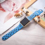 Custom 1-3 Dog and Cat Avatar Watch Band for Apple Watch