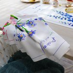 Birth Month Flower Tea Towel