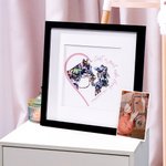 Custom Horse and Girl Photo Print Frame Horse Lover Gift