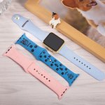 Custom 1-3 Dog and Cat Avatar Watch Band for Apple Watch