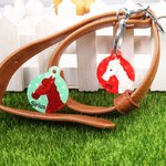 Personnalisé Étiquette d'identification Cheval Équestre