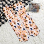 Personalized Unisex Dog Face Socks Gift for Dog Lovers