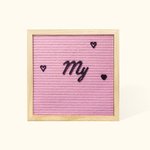 Custom Felt Letter Board Bulletin Board Message Board Suitable for Wedding Baby Announcement Christmas Day