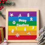 Custom Felt Letter Board Bulletin Board Message Board Suitable for Wedding Baby Announcement Christmas Day