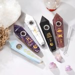 Custom Crystal Twelve Constellations Magic Wand