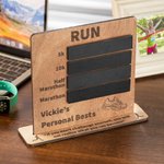 Tablero de récords personalizado para corredores Maratón