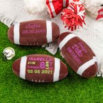 Custom Embroidered Plush Rugby