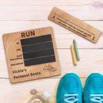 Tablero de récords personalizado para corredores Maratón