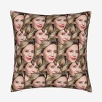 Personnaliser la housse de coussin avec photo du visage