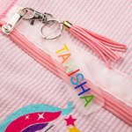 Custom Acrylic Name Tag for Bag/Backpack，Personalized Luggage Tag, Personalized Acrylic Keychain