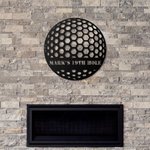 Personalized Golf Metal Decor Gift for Sport Lover