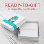 Personalized 2 Names & Birthstones Mother Daughter Heart Ring