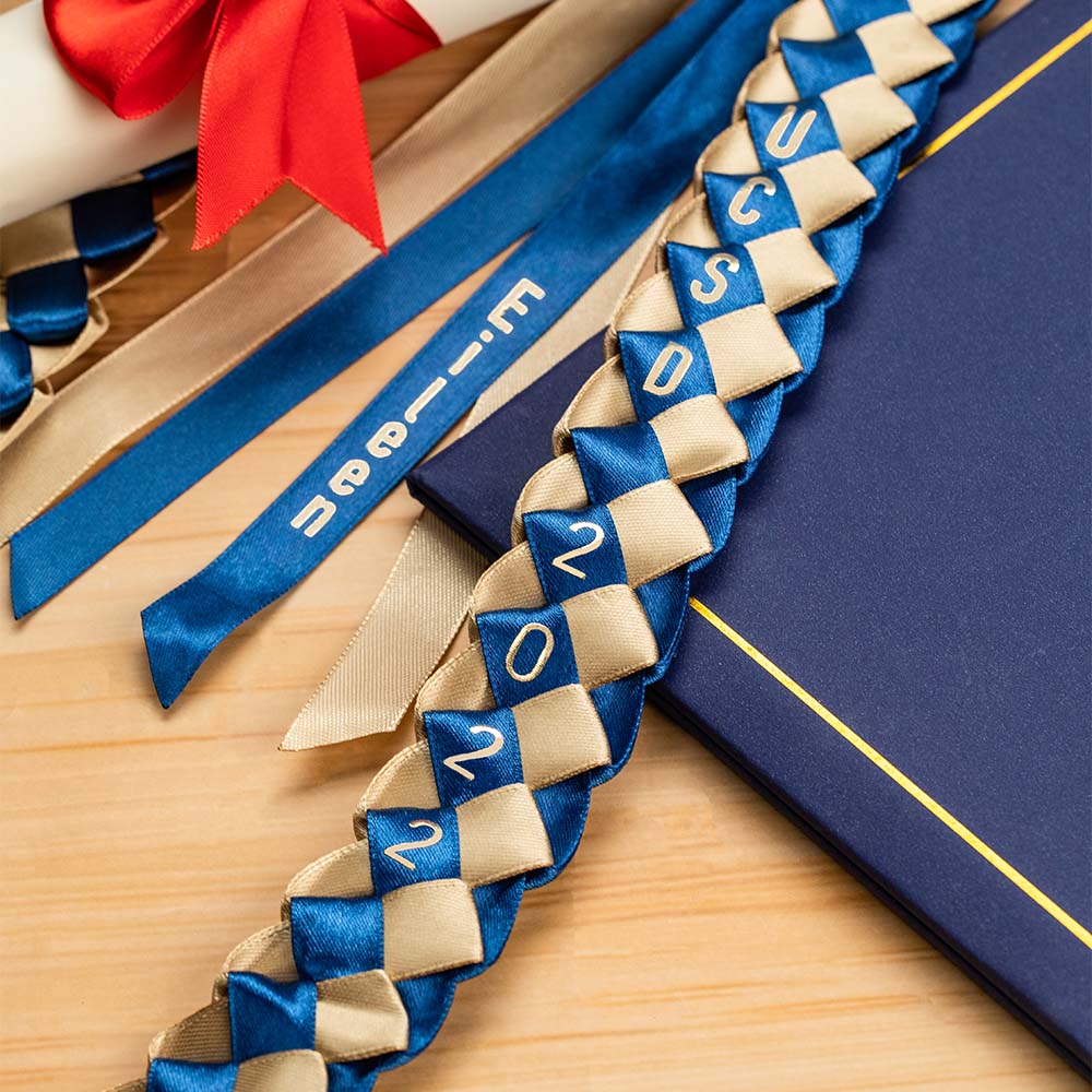 Custom Graduation Ribbons Custom Honor Ribbon Lei Graduation Gift - CALLIE