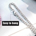 Custom Glitter Rear View Mirror Charm