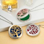 Familieboom Naam Etherische Olie Diffuser Halsketting