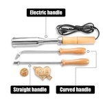 Personalized Electric Wood Branding Iron Stamp with Text Birthday Christmas Gift for Woodworker Baker