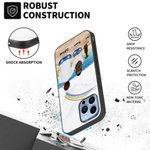 Customized Memorial Back Theme iPhone 13 Tempered Glass Phone Case Three Cameras