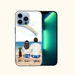 Customized Memorial Back Theme iPhone 13 Tempered Glass Phone Case Three Cameras