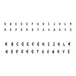 Sunflower Necklace Engraved Block Monogram