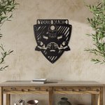 Custom Rugby Union Sport Metall Wandkunst