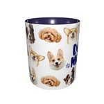 Personalised DOG MOM/DAD Pet Heads Photos Ceramic Mug