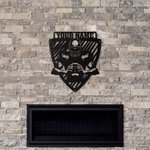Custom Rugby Union Sport Metall Wandkunst