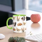 Personalised DOG MOM/DAD Pet Heads Photos Ceramic Mug