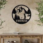 Custom Golf Player Shot Metal Wall Art Decor