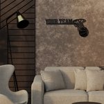 Customized Basketball Metal Wall Decor Sign