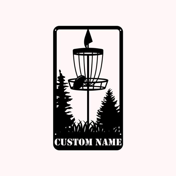 Golf Metal Wall Art Home Decor Rectangle Style