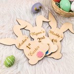 Personalized Kid's First Easter Bunny Sign