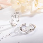 Custom Name Birthstone Ear Cuff