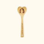 Personalized Photo Heart Shaped Wooden Spoon