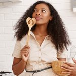 Personalized Photo Heart Shaped Wooden Spoon