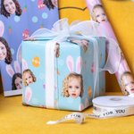 Personalized Easter Photo Gift Wrapping Paper