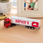 Personalisierter Spielzeug-LKW aus Aluminiumlegierung mit Namen Geburtstag Weihnachten Geschenk für Kinder