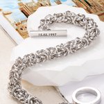 Personalized Byzantine Bracelet