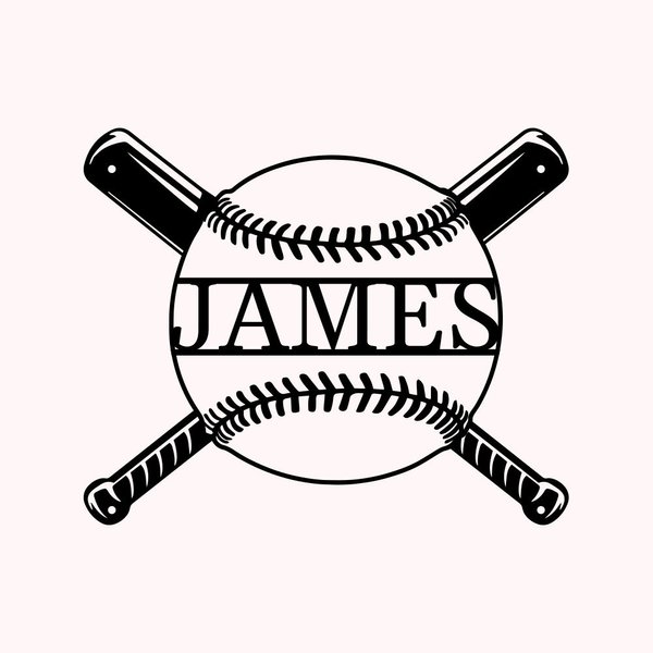 Metal Baseball Wall Art Decor