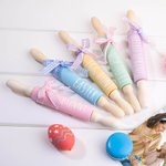 Custom Rae Dunn Inspired Easter Mini Rolling Pins Easter Decorations Tiered Tray Decor 2 for Sale